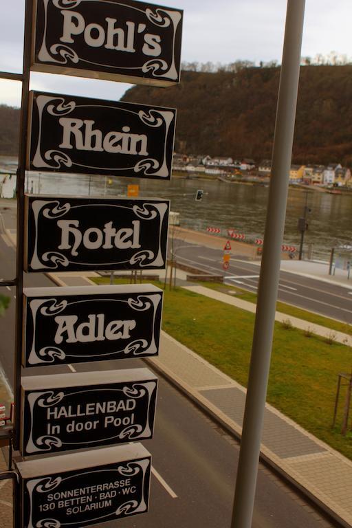 Pohl'S Rheinhotel Adler Санкт Гоарсхаузен Екстериор снимка